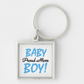 Proud Mum Baby Boy Gifts Key Ring