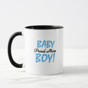 Proud Mum Baby Boy Tshirts and Gifts Mug