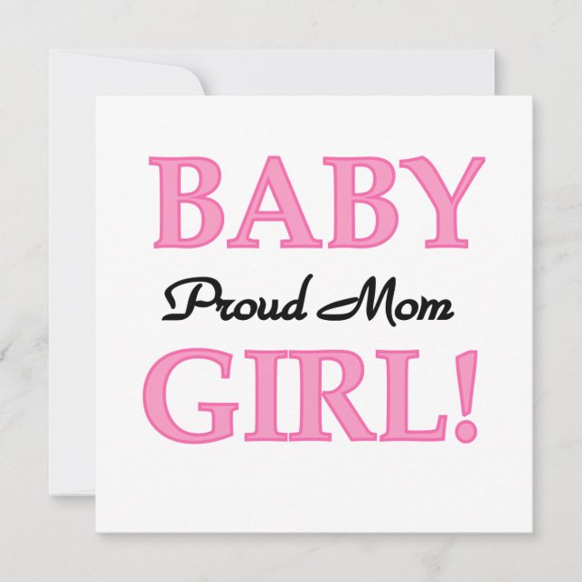 Proud Mum Baby Girl Gifts (Front)