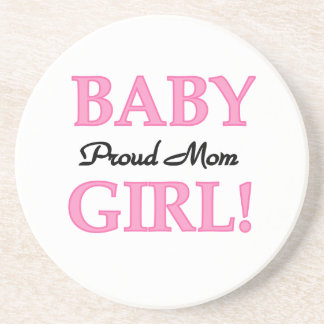 Proud Mum Baby Girl Gifts Coaster