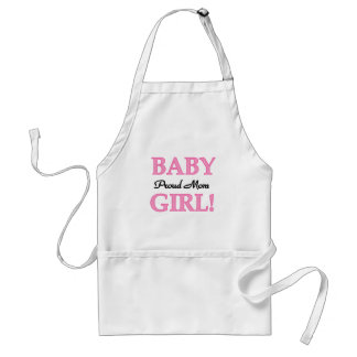 Proud Mum Baby Girl Tshirts and Gifts Standard Apron