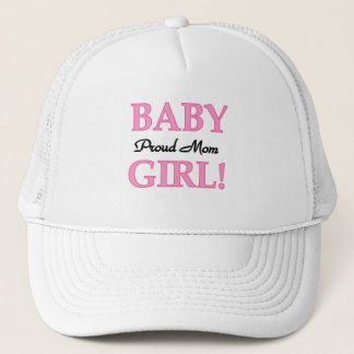 Proud Mum Baby Girl Tshirts and Gifts Trucker Hat