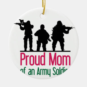 Proud Mum Ceramic Tree Decoration