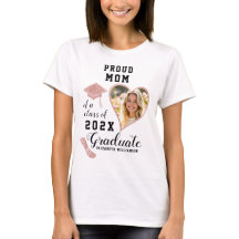 Proud Mum Class of 2025 Graduate Custom Photo