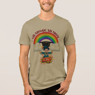 Proud Mum Grad Squad 2026 Tri-Blend Shirt