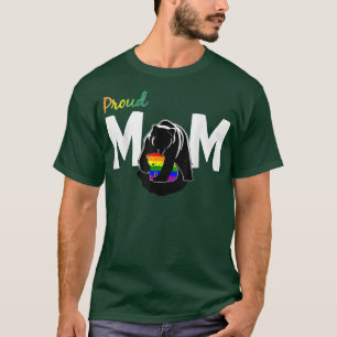 Proud Mum LGBTQ Mum Support LGBT Mama Bear Pride T T-Shirt