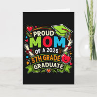 Proud Mum Of 2026 5th Grade Graduate Mother's Day