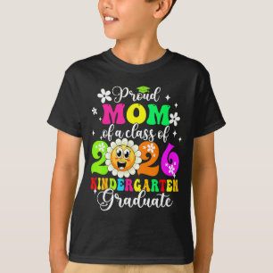 Proud mum of 2026 graduate kindergarten graduation T-Shirt