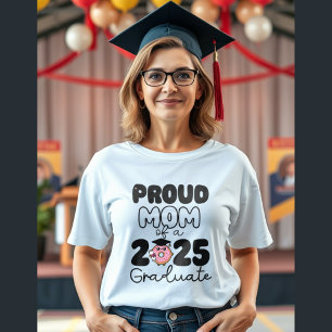 proud mum of a 2025 graduate doughnut graduation Tri-Blend shirt