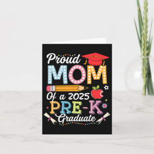 Proud Mum Of A 2025 Pre-k Graduate Mum Graduation  Card