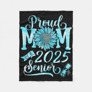Proud Mum Of A 2025 Senior1 Fleece Blanket