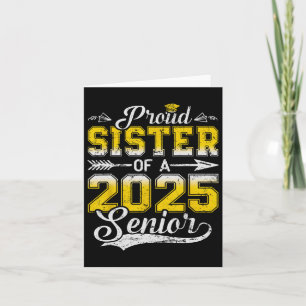 Proud Mum Of A 2025 Senior Graduate5 Card