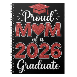 Proud Mum of A 2026 Graduate Senior Class of 2026 Notebook