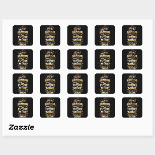 Proud Mum of a 2026 Graduate Square Sticker