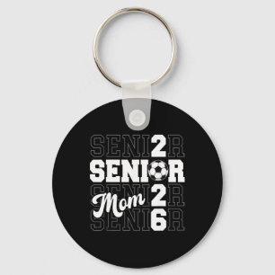 Proud Mum Of A 2026 Senior Graduate Soccer Cl Of 2 Key Ring