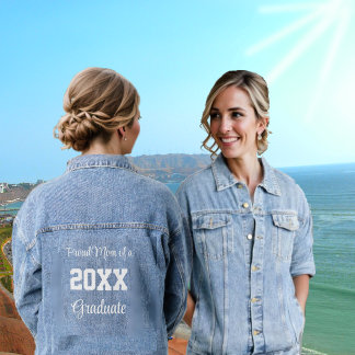 Proud Mum of a 20XX Graduate Denim Jacket