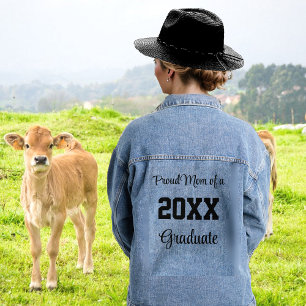Proud Mum of a 20XX Graduate  Denim Jacket