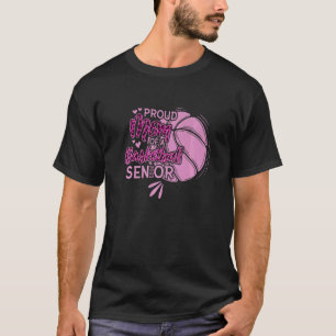 Proud Mum Of A Basketball Senior 2023 _3 T-Shirt