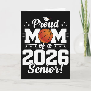 Proud Mum Of A Cl Of A Sketll Senior 2026 Graduati Card