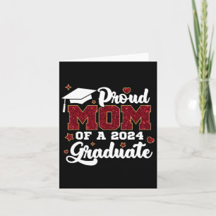 Proud Mum Of A Cl Of Graduate Senior Graduation Card