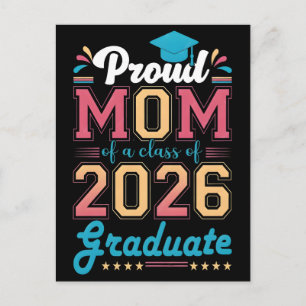 Proud mum of a class of 2026 graduate. Graduation  Holiday Postcard