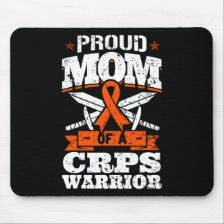 Proud Mum Of A CRPS Warrior RSD Awareness Ribbon R Mouse Pad