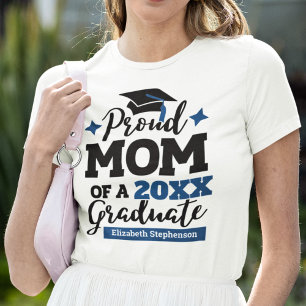 Proud Mum of a graduate cap tassel any year T-Shirt