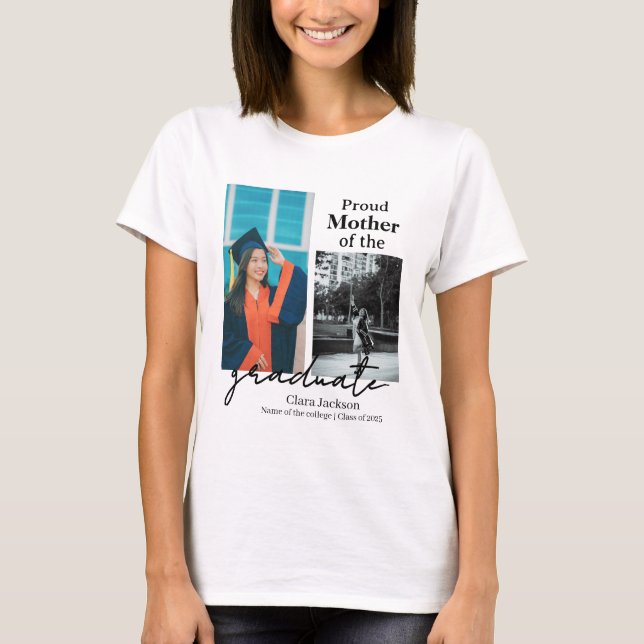 Proud mum of a graduate T-Shirt (Front)