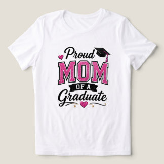 Proud Mum of a Graduate T-Shirt | Graduation Mum Tri-Blend Shirt