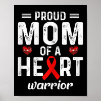 Proud Mum Of A Heart Warrior Heart Disease Family 