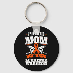 Proud Mum Of A Leukaemia Warrior Mother Awareness Key Ring
