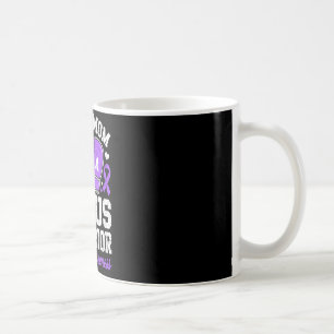 Proud mum of a lupus warrior fighter awareness coffee mug