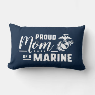 Proud Mum of a Marine Lumbar Cushion