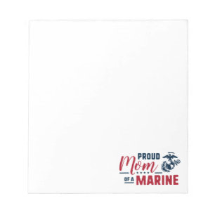 Proud Mum of a Marine Notepad