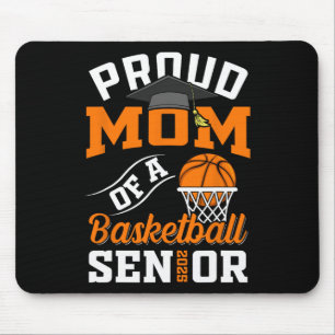 Proud Mum Of A Sketll Senior Cl Of 2025 Graduation Mouse Pad