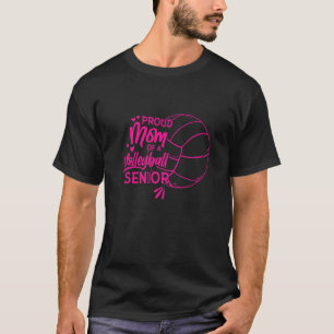 Proud Mum Of A Volleyball Senior 2023 T-Shirt