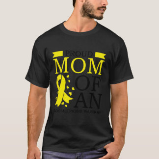 Proud Mum Of An Endometriosis Warrior Awareness Su T-Shirt