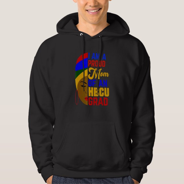 Proud Mum Of Hbcu Grad Afrocentric Hoodie (Front)