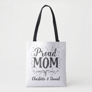 Proud Mum of Personalised Gift For Mum Tote Bag