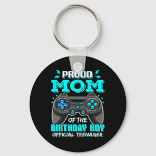 Proud Mum Official Teenager Video Game 13th Birthd Key Ring