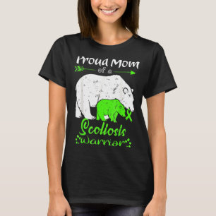 Proud Mum Scoliosis Warrior T-Shirt