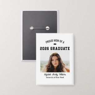 Proud Mum Senior Custom Year Graduate Photo Parent