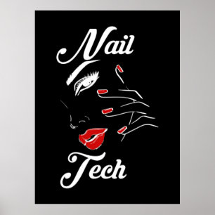 Proud Nail Tech Poster