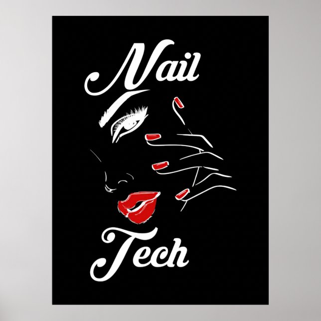 Proud Nail Tech Poster (Front)