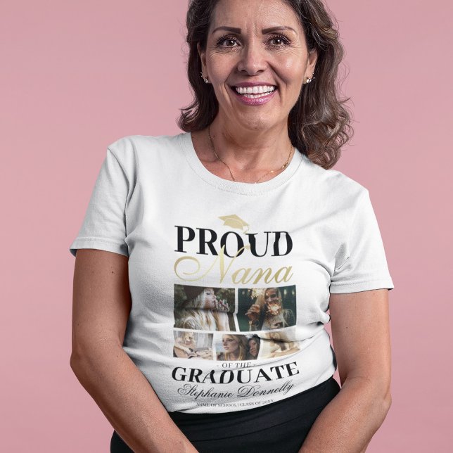 Proud Nana of the Graduate T-Shirt (Creator Uploaded)