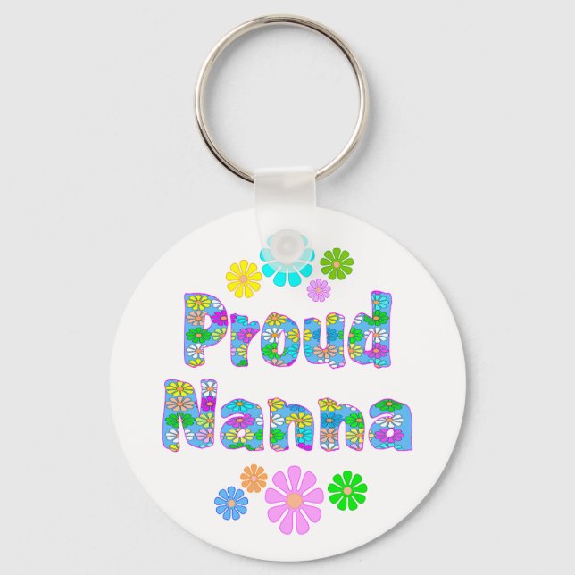 Proud Nanna Key Ring (Front)