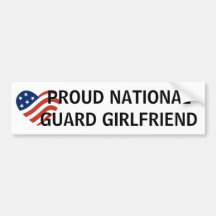 Proud National Guard GF Bumper Sticker