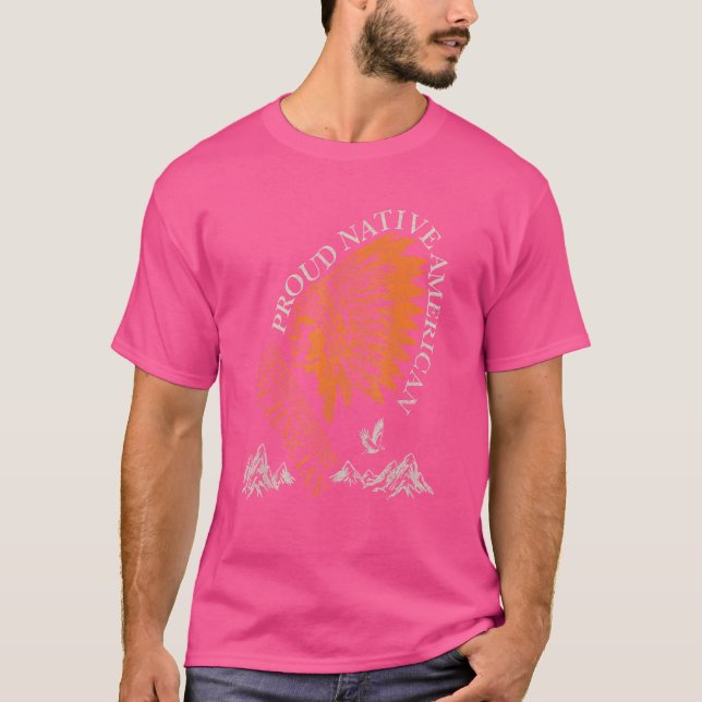 Proud Native American  Certified Phlebotomy Techni T-Shirt (Front)