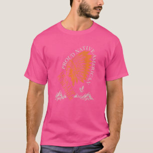 Proud Native American Desktop Publisher Job T-Shirt
