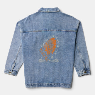 Proud Native American Job Planner Denim Jacket